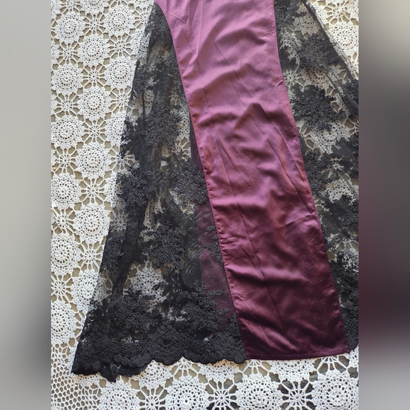 NWOT Dolls Kill Window Lustrous Heart Maxi Dress | Goth - Picture 9 of 12